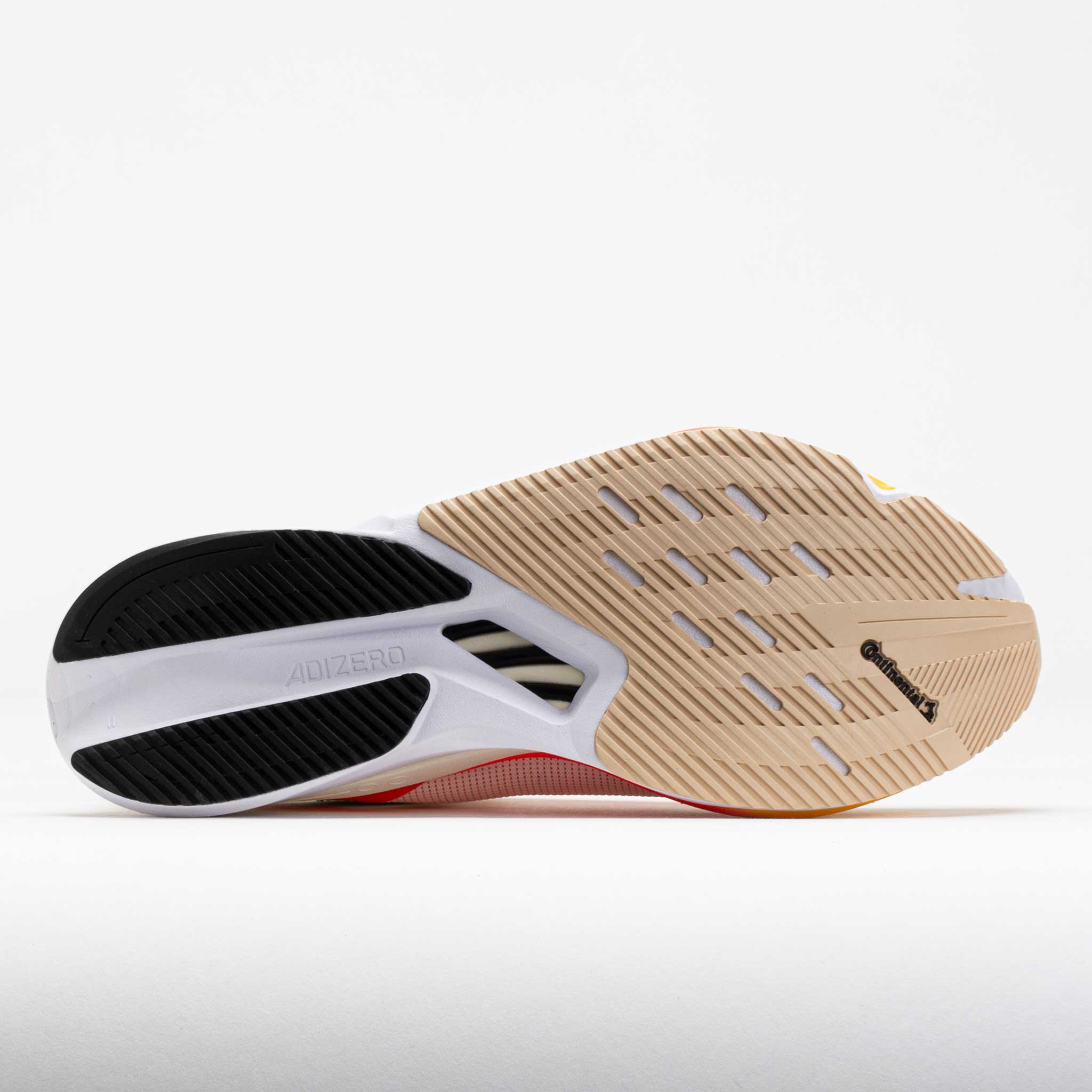 adidas adizero Boston 12 Men's  Ivory/Core Black/Solar Red